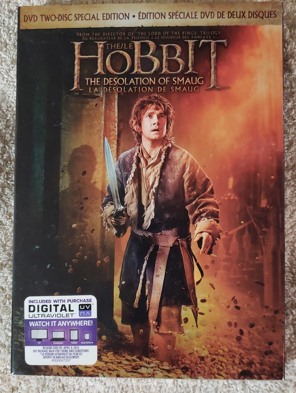The Hobbit: The Desolation of Smaug DVD
